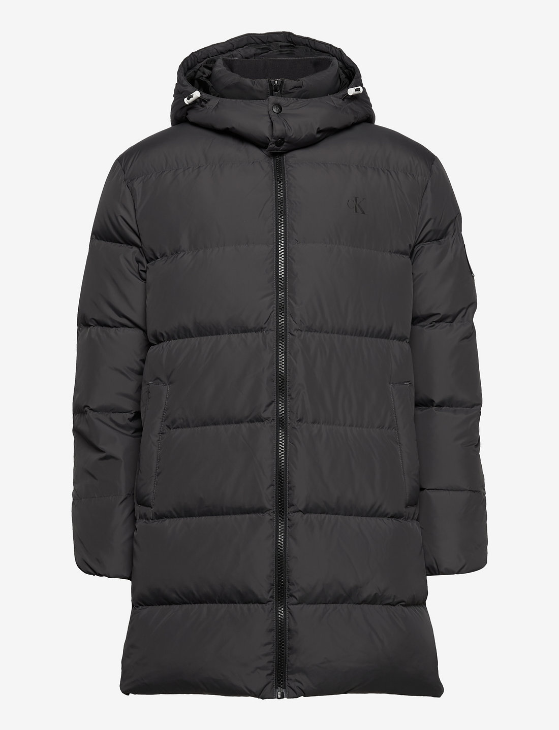 Calvin klein hooded long top down jacket
