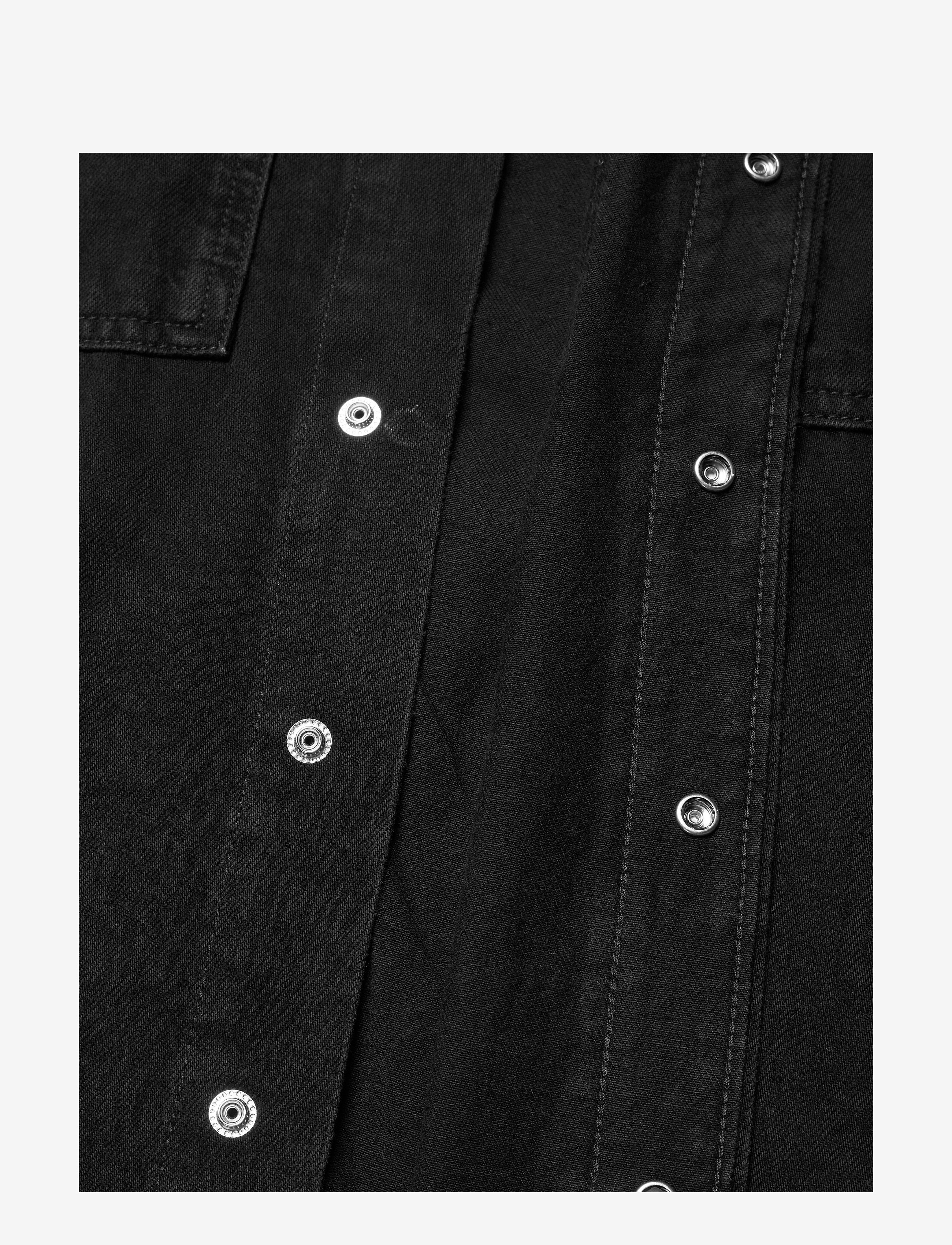 Calvin Klein Jeans - LINEAR DENIM SHIRT - denim black - 2