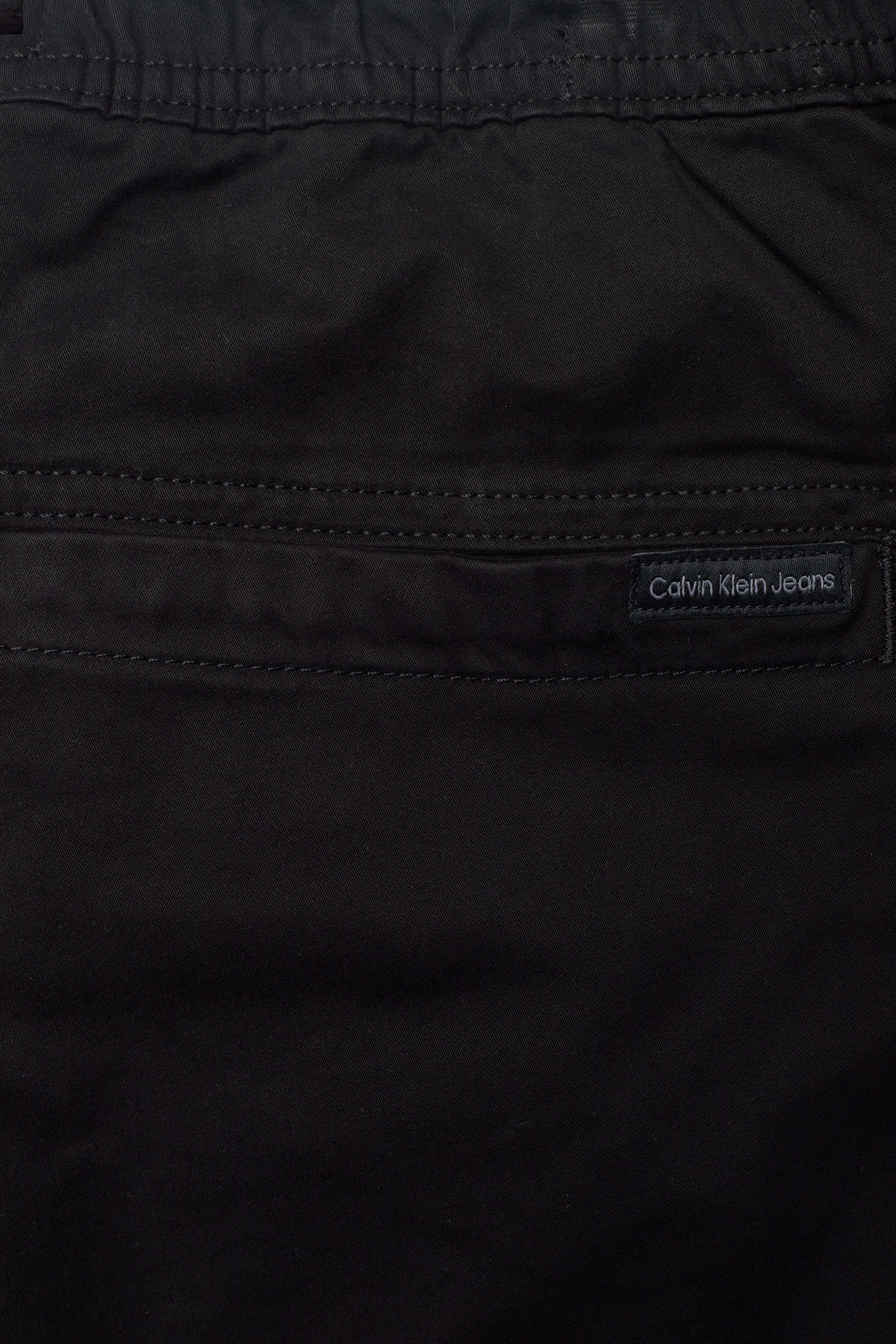 Calvin Klein Jeans - SKINNY WASHED CARGO PANT - ck black - 4