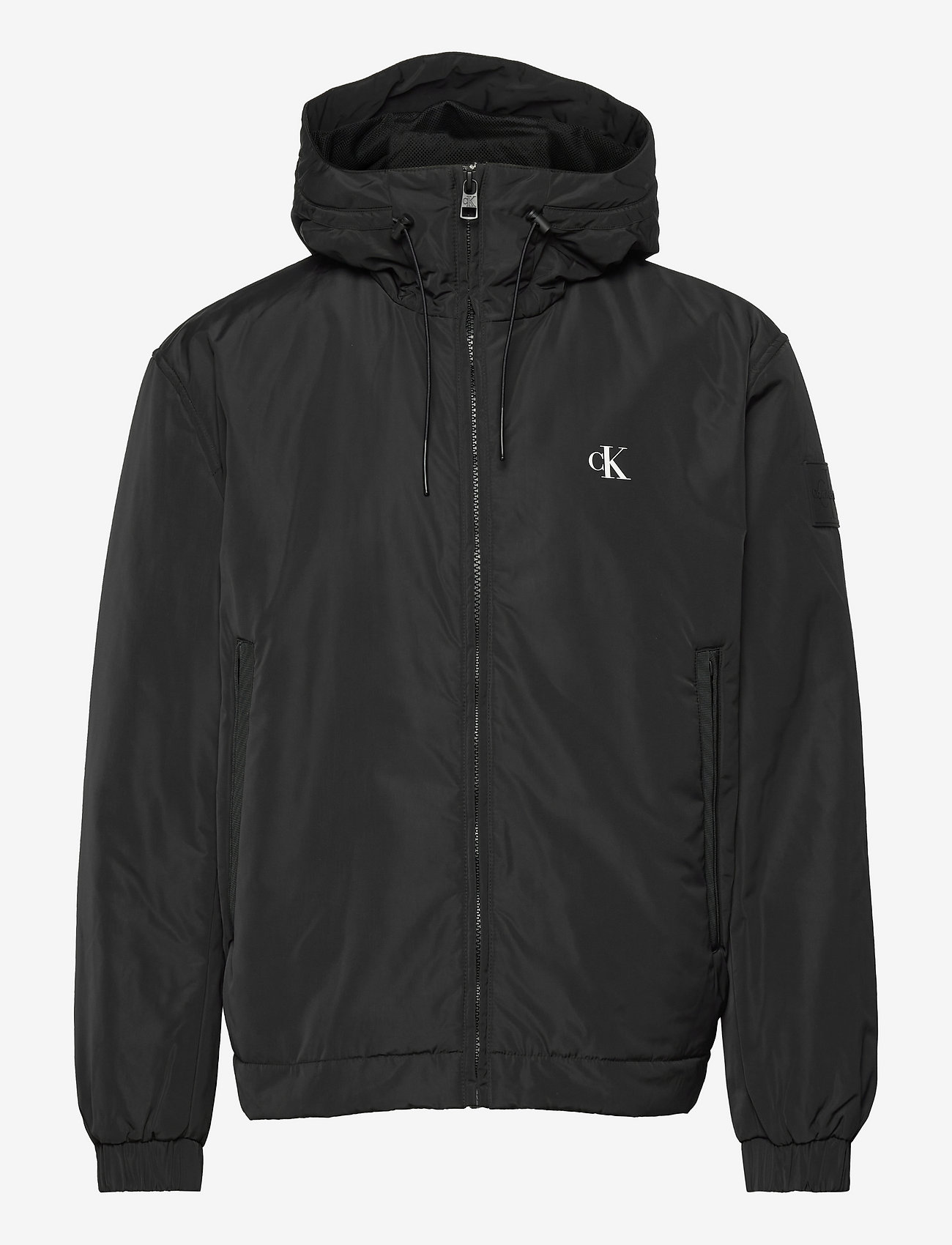 Calvin Klein Jeans - TECHNICAL HOODED JACKET - ck black - 0