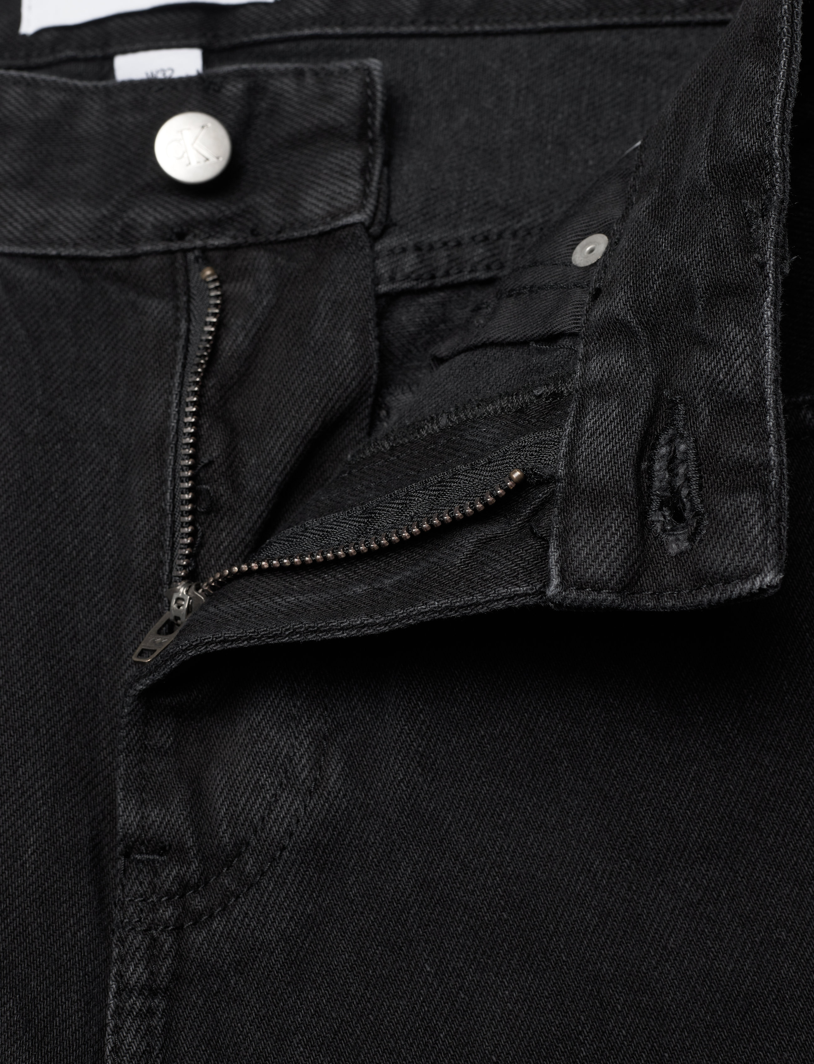 Calvin Klein Jeans - 90s STRAIGHT - denim black - 3