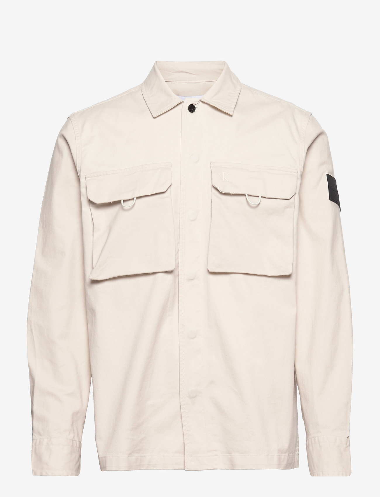 Calvin Klein Jeans - GMD UTILITY OVERSHIRT - eggshell - 0