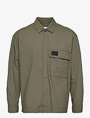 Calvin Klein Jeans - LIGHTWEIGHT UTILITY OVERSHIRT - lentejassen - burnt olive - 0