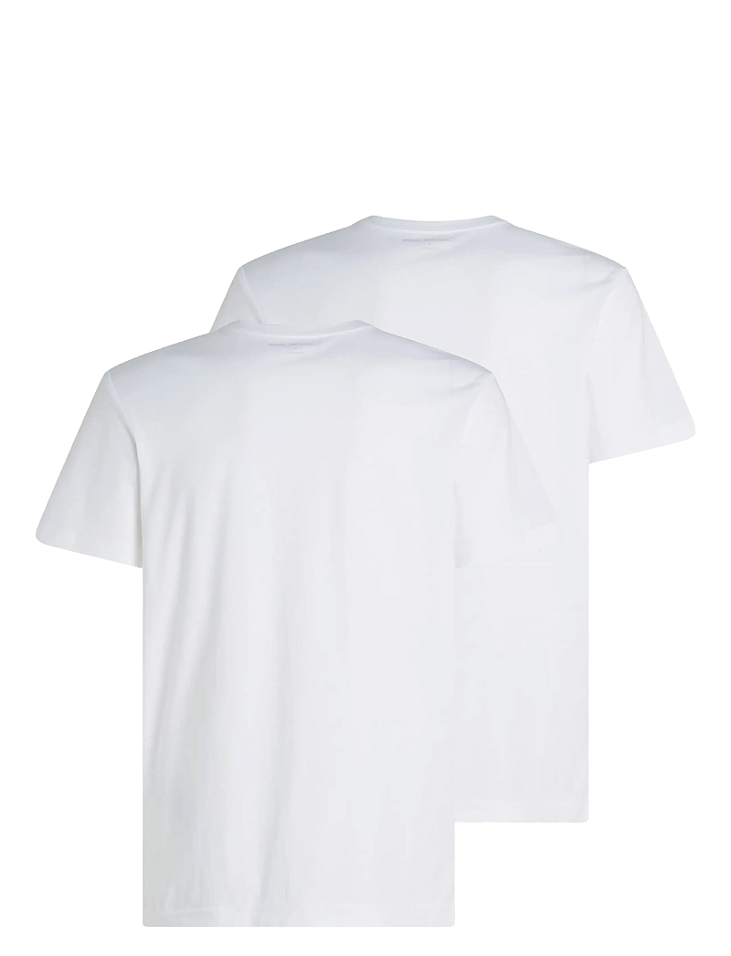 Calvin Klein Jeans - 2 PACK MONOLOGO T-SHIRT - lot de plusieurs t-shirts - bright white/bright white - 2
