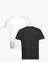 Calvin Klein Jeans - 2 PACK MONOLOGO T-SHIRT - perus t-paidat - bright white/ck black - 2