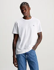 Calvin Klein Jeans - 2 PACK MONOLOGO T-SHIRT - perus t-paidat - bright white/ck black - 3