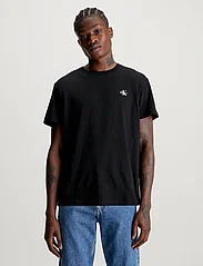 Calvin Klein Jeans - 2 PACK MONOLOGO T-SHIRT - perus t-paidat - bright white/ck black - 7