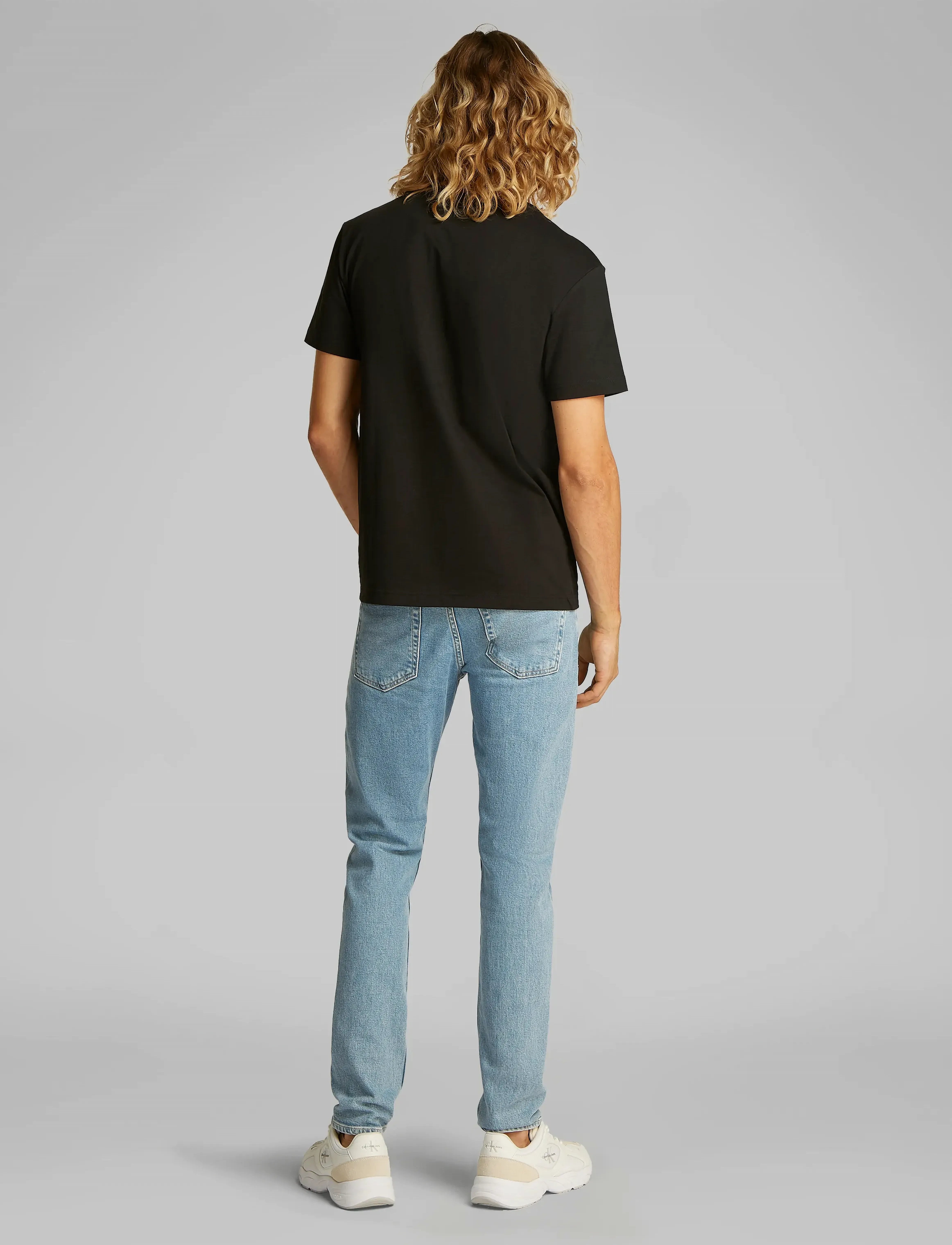 Calvin Klein Jeans - 2 PACK MONOLOGO T-SHIRT - t-paidat monipakkauksessa - ck black / ck black - 2