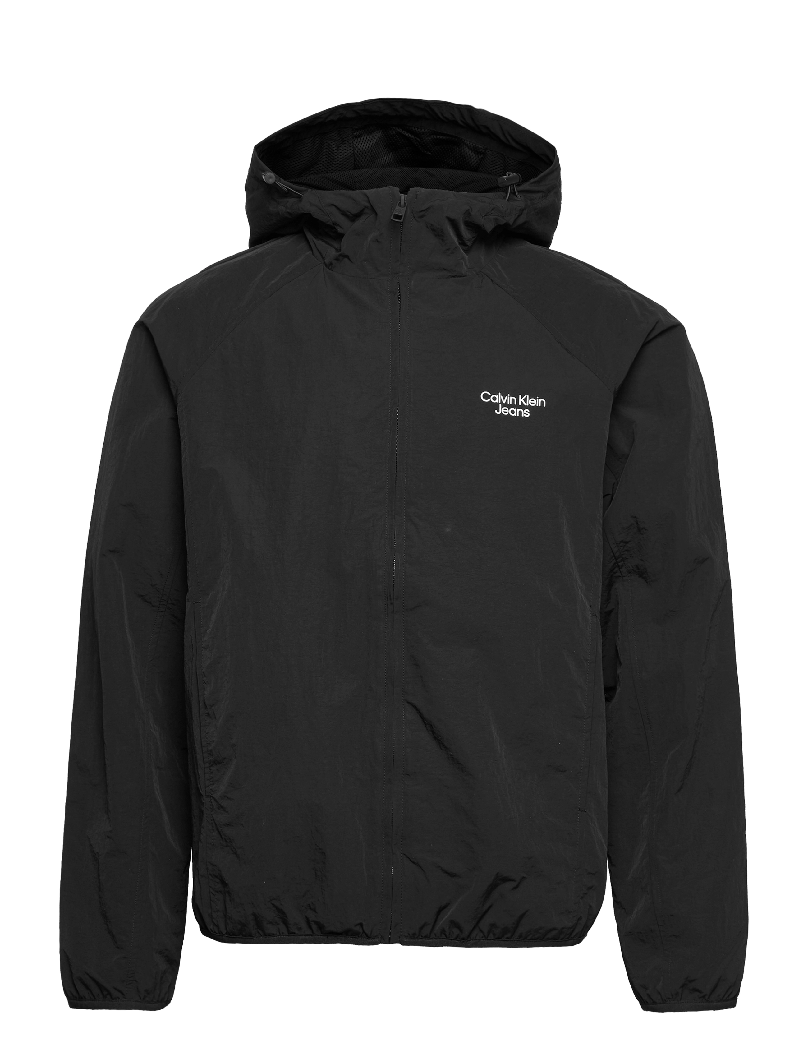 Calvin Klein Jeans - STACKED LOGO WINDBREAKER - ck black - 0