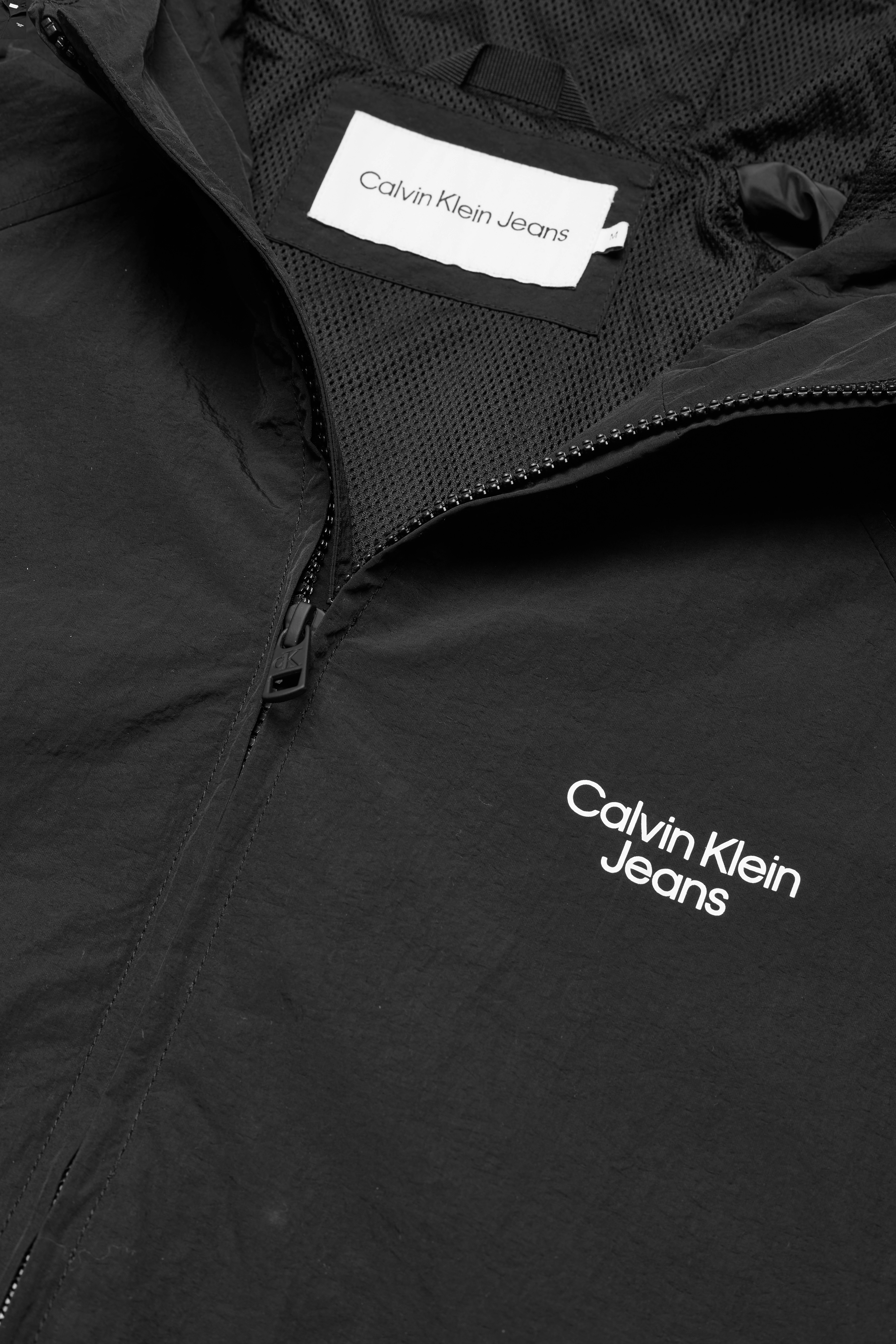 Calvin Klein Jeans - STACKED LOGO WINDBREAKER - ck black - 2