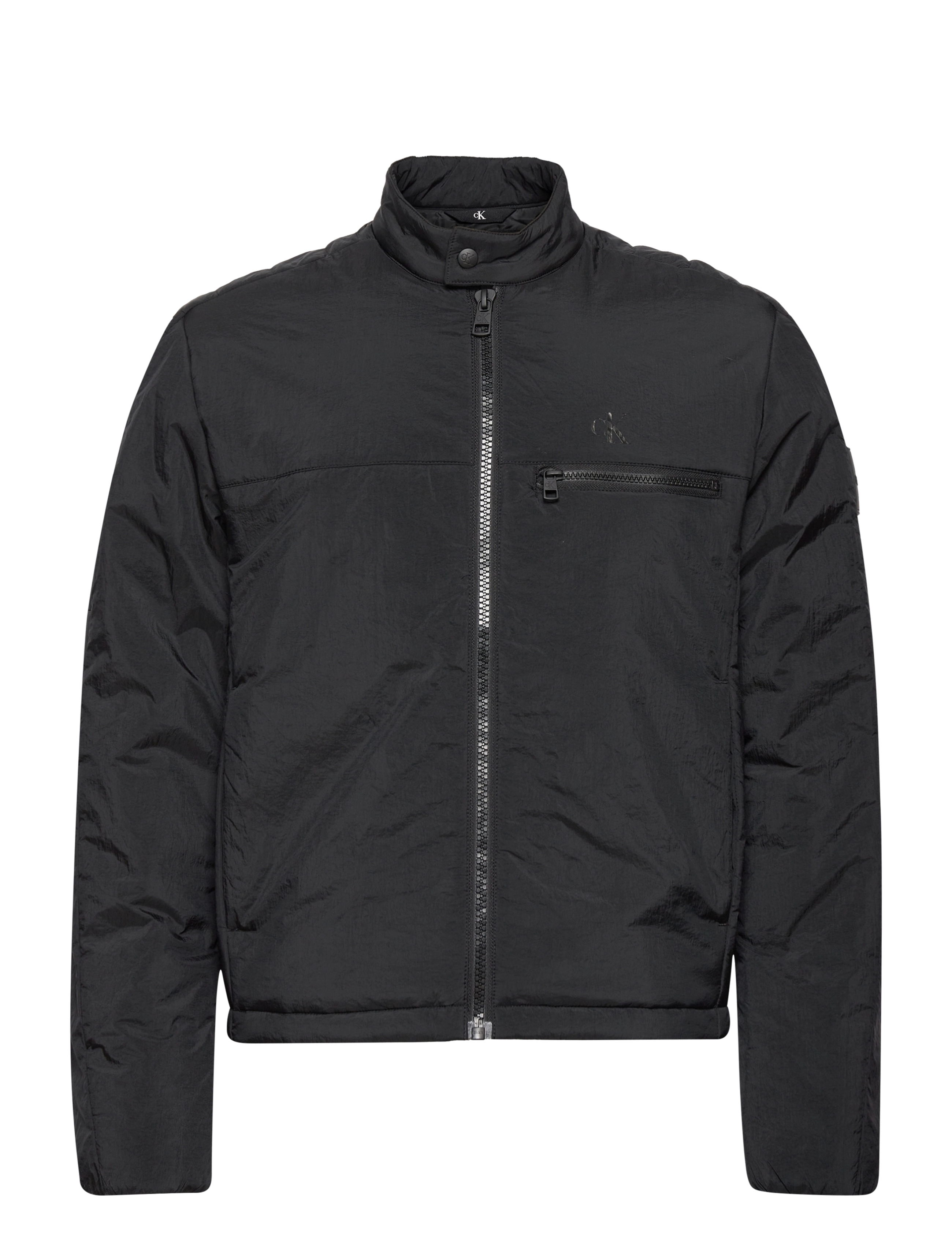 NYLON BIKER JACKET - CK