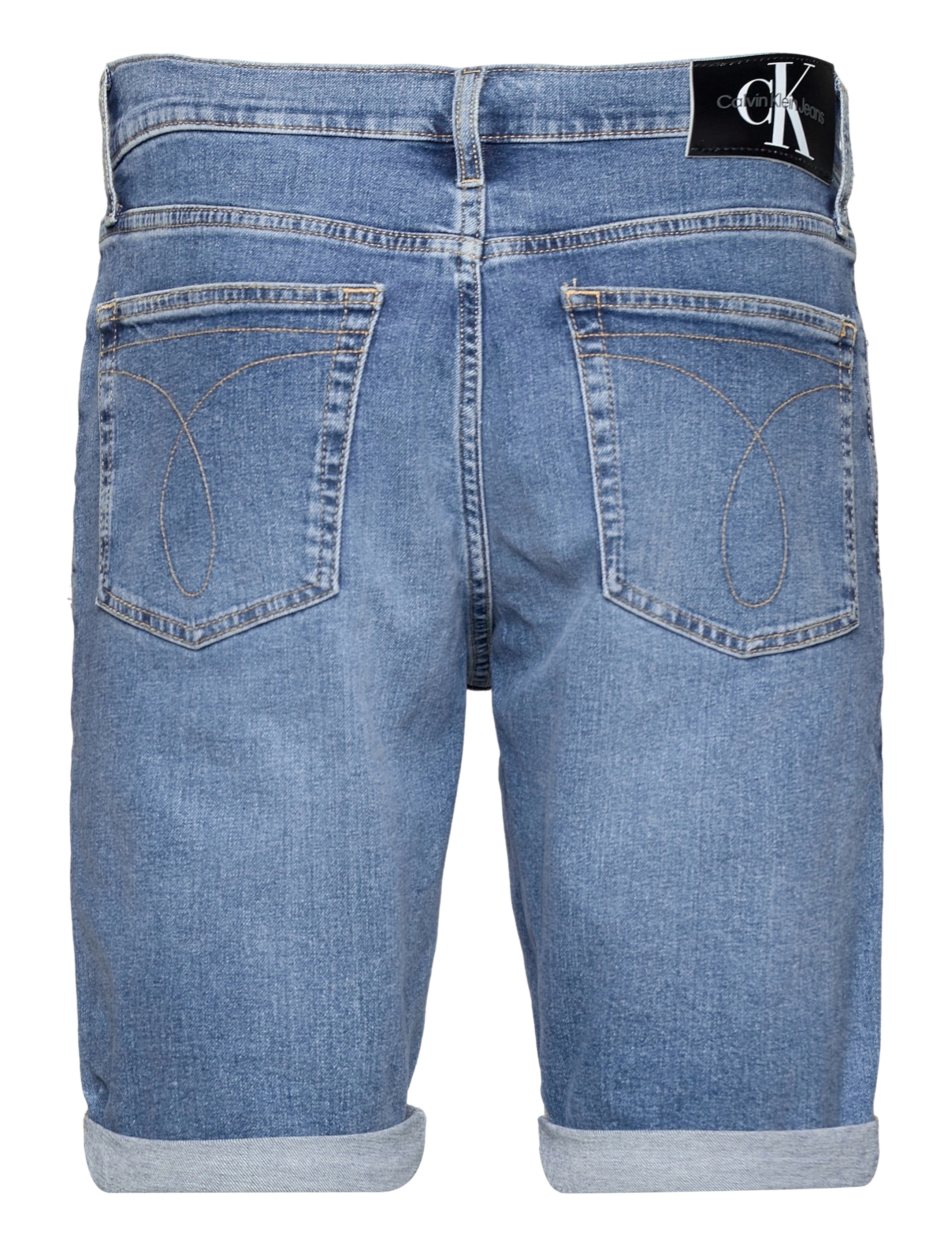 Calvin Klein Jeans - SLIM SHORT - denim medium - 1