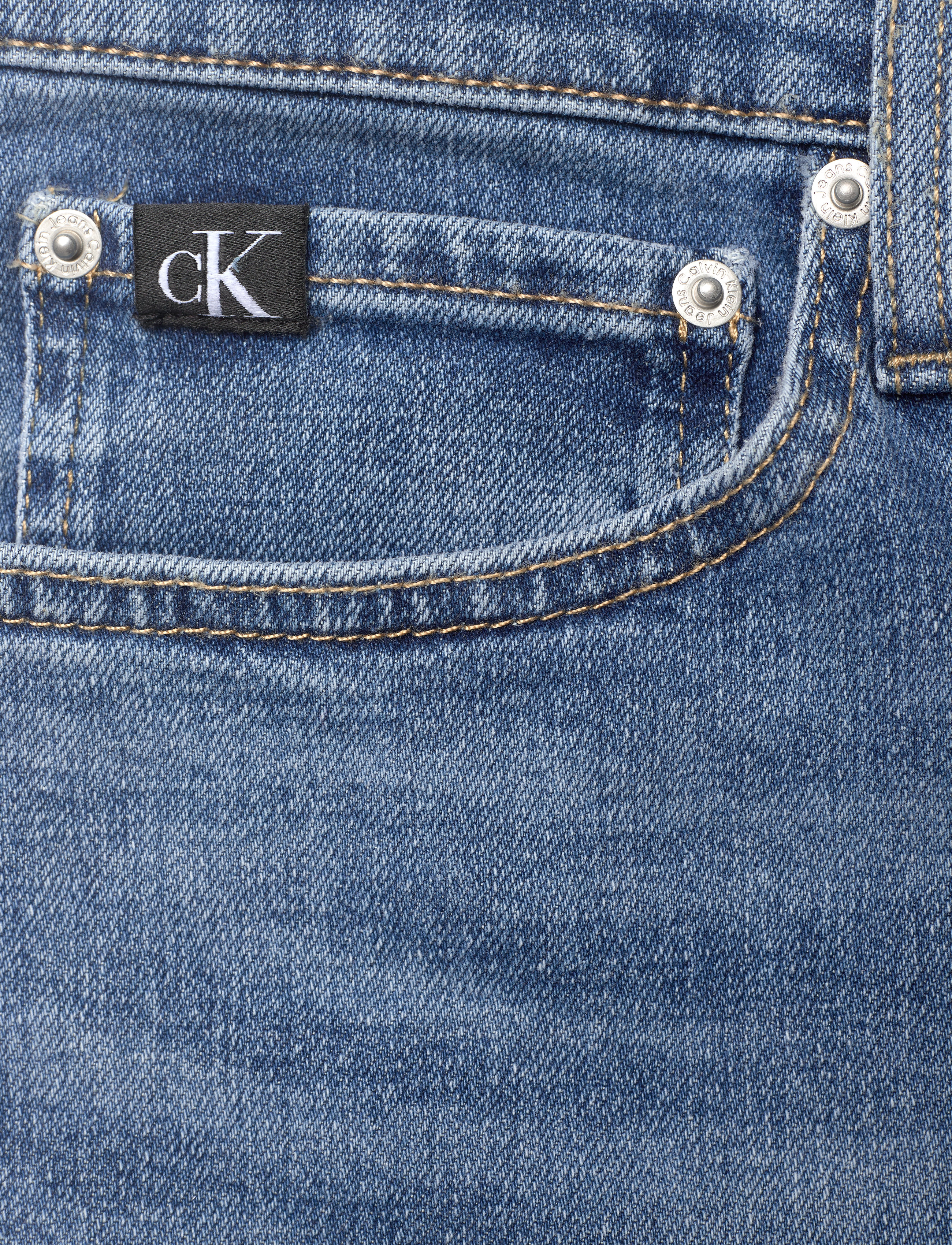 Calvin Klein Jeans - SLIM SHORT - denim medium - 2