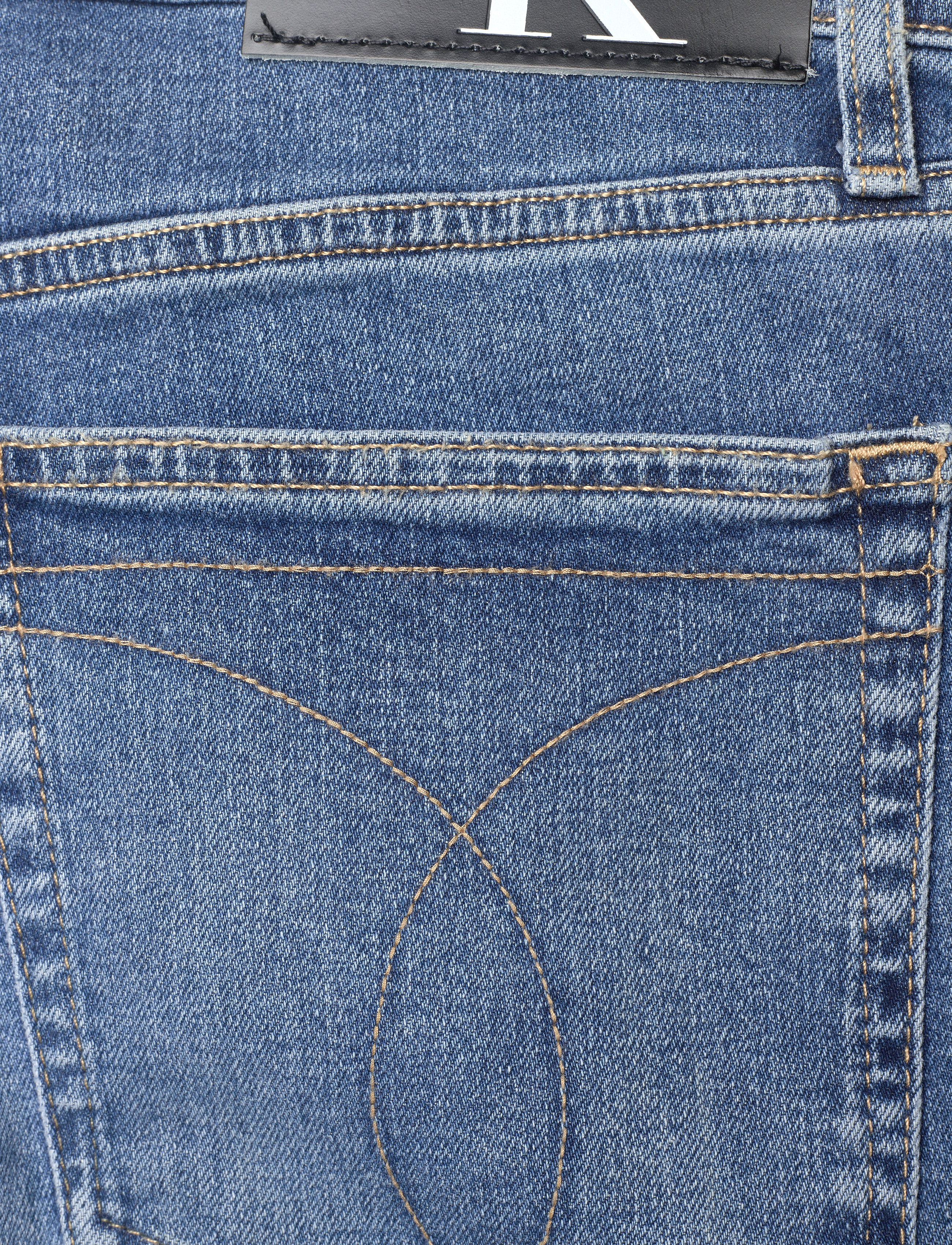 Calvin Klein Jeans - SLIM SHORT - denim medium - 4