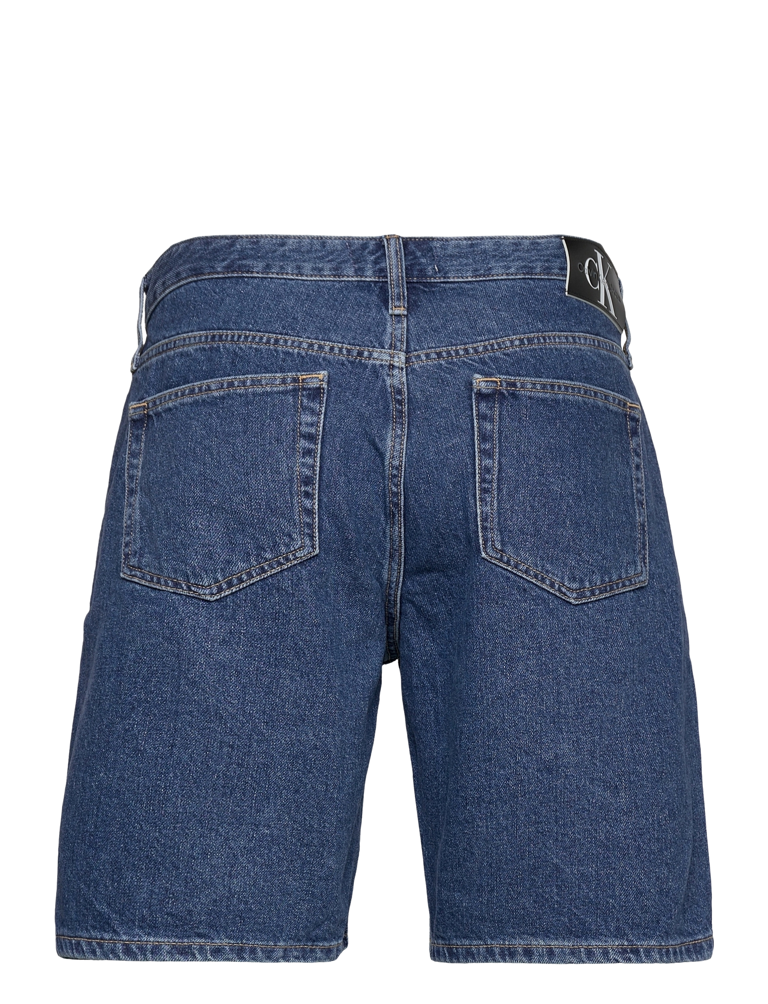 Calvin Klein Jeans - 90s STRAIGHT SHORT - denim medium - 1