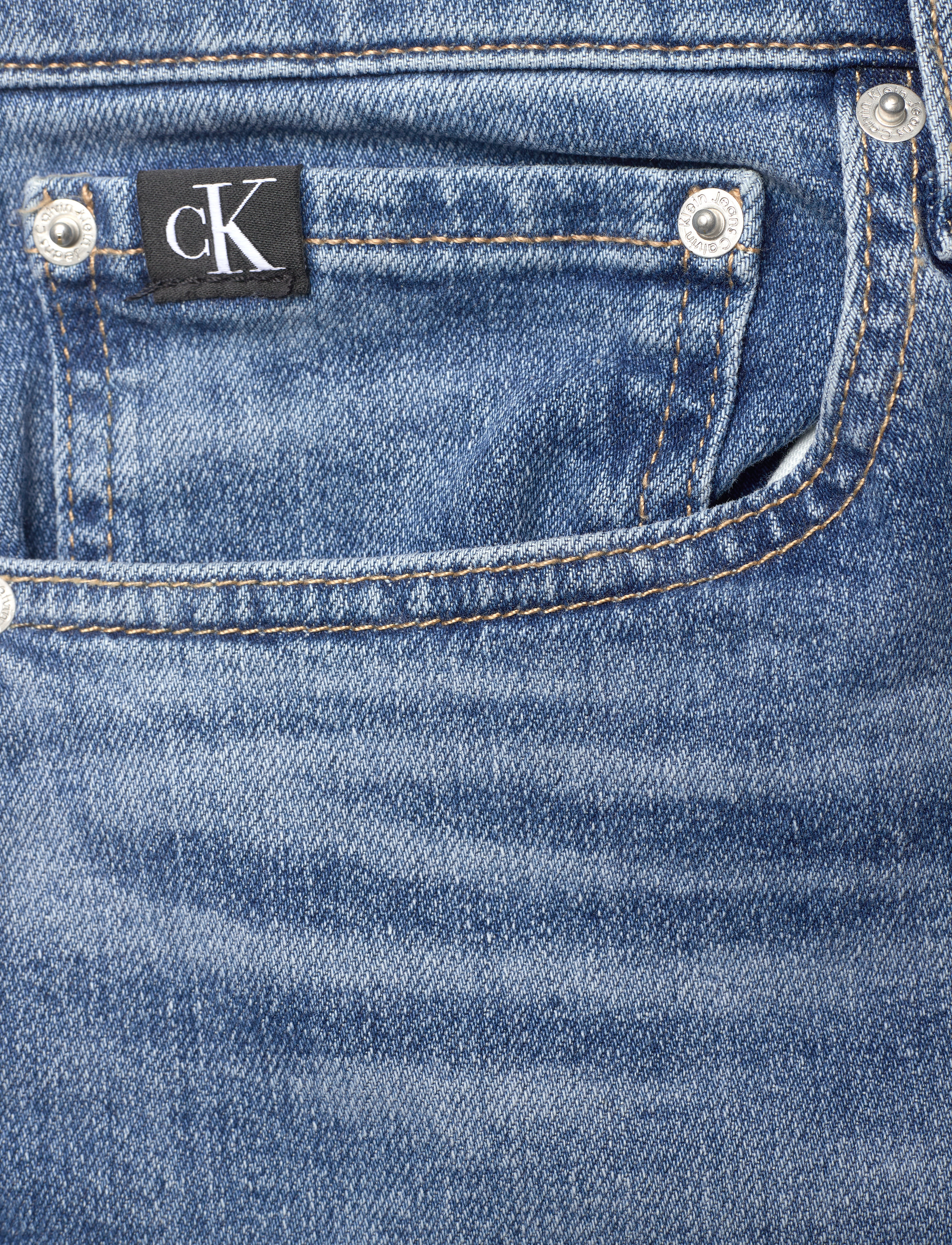 Calvin Klein Jeans - REGULAR SHORT - denim dark - 2