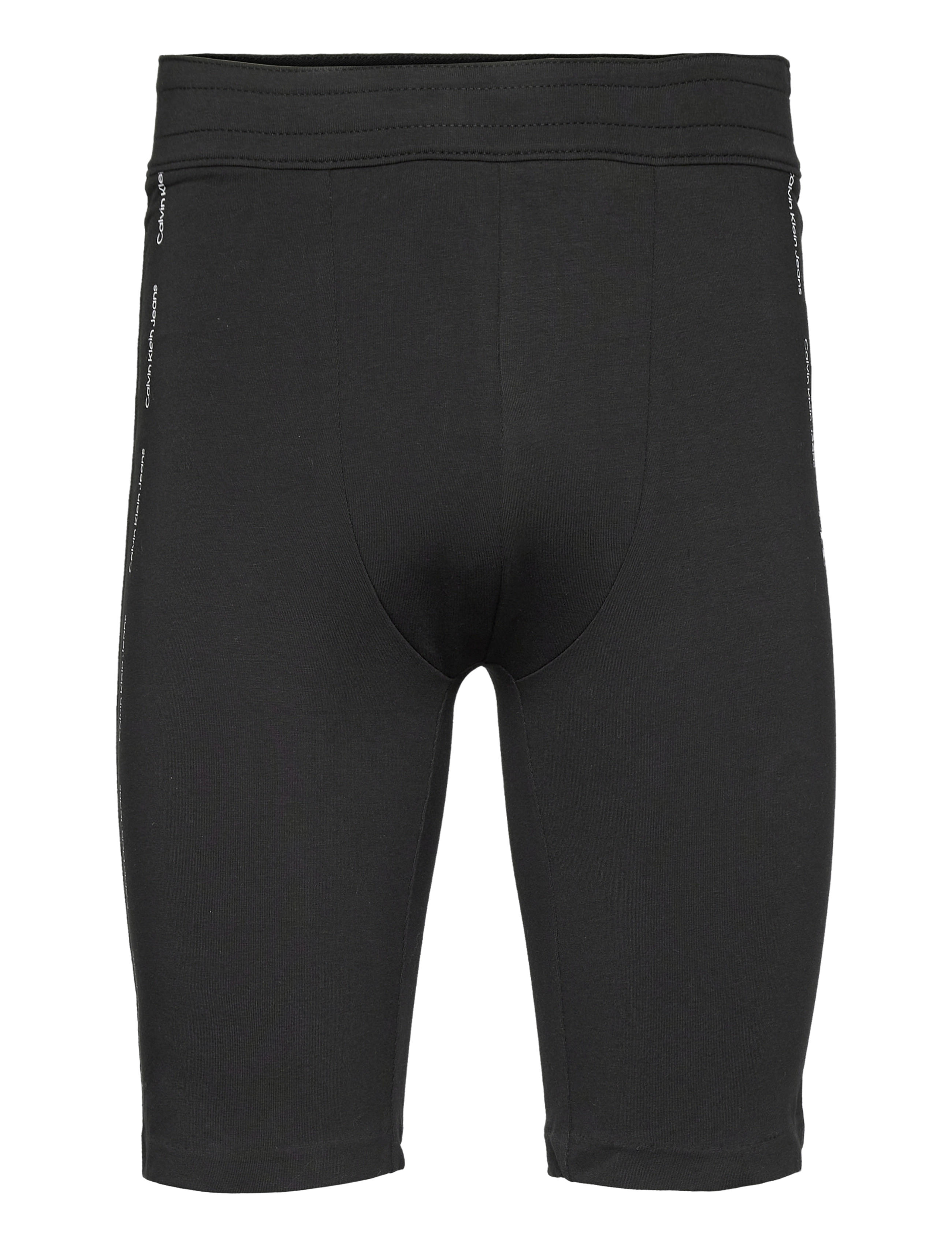 Calvin Klein Jeans REPEAT LOGO LEGGING SHORT - Shorts - CK BLACK / black