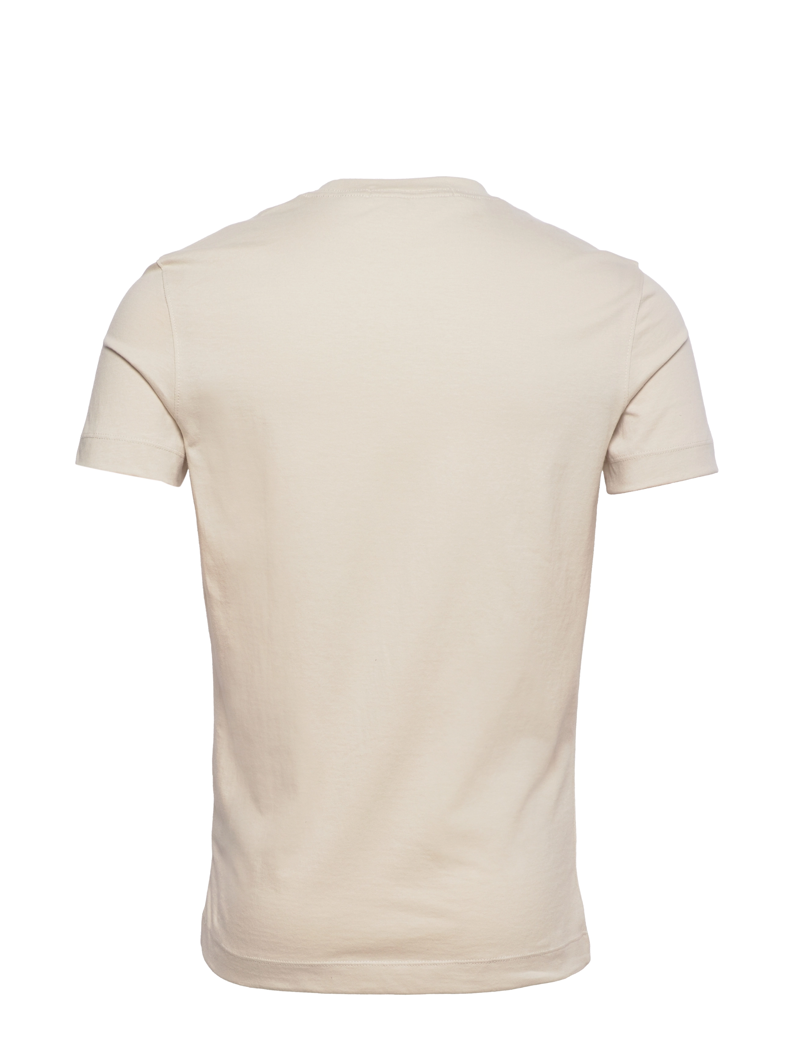 Calvin Klein Jeans - STACKED LOGO TEE - eggshell - 1
