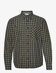 Calvin Klein Jeans - MICRO CHECK SHIRT - rutiga skjortor - burnt olive - 0