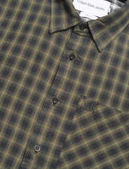 Calvin Klein Jeans - MICRO CHECK SHIRT - ternede skjorter - burnt olive - 3