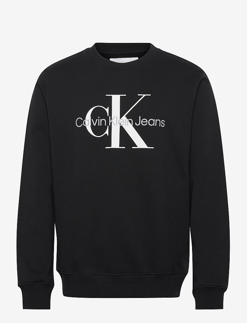 Calvin Klein Jeans - CORE MONOLOGO CREWNECK - sweatshirts - ck black - 1
