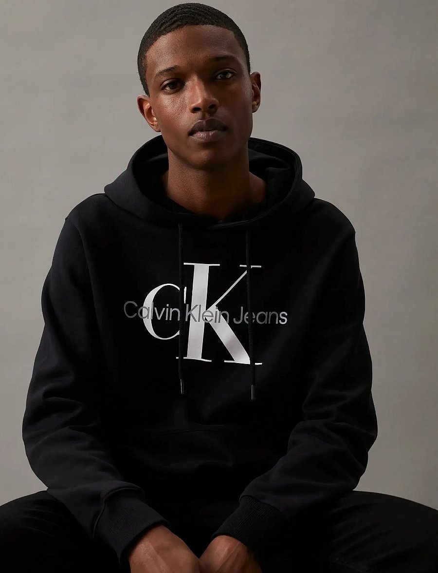 Calvin Klein Jeans - CORE MONOLOGO HOODIE - kapuzenpullover - ck black - 3