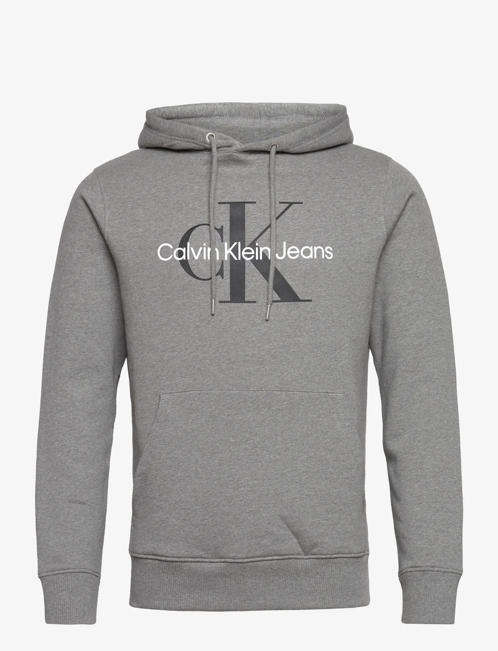 Grey calvin klein hoodie mens Clearance