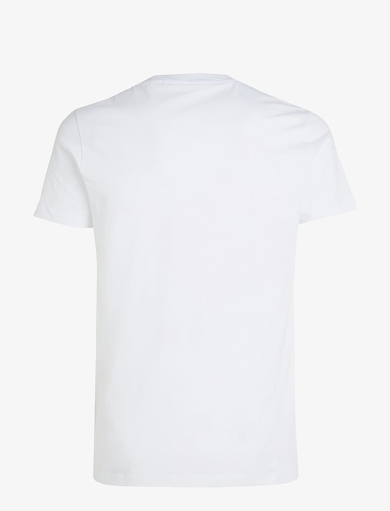 Calvin Klein Jeans - CORE MONOLOGO SLIM TEE - lühikeste varrukatega t-särgid - bright white - 2