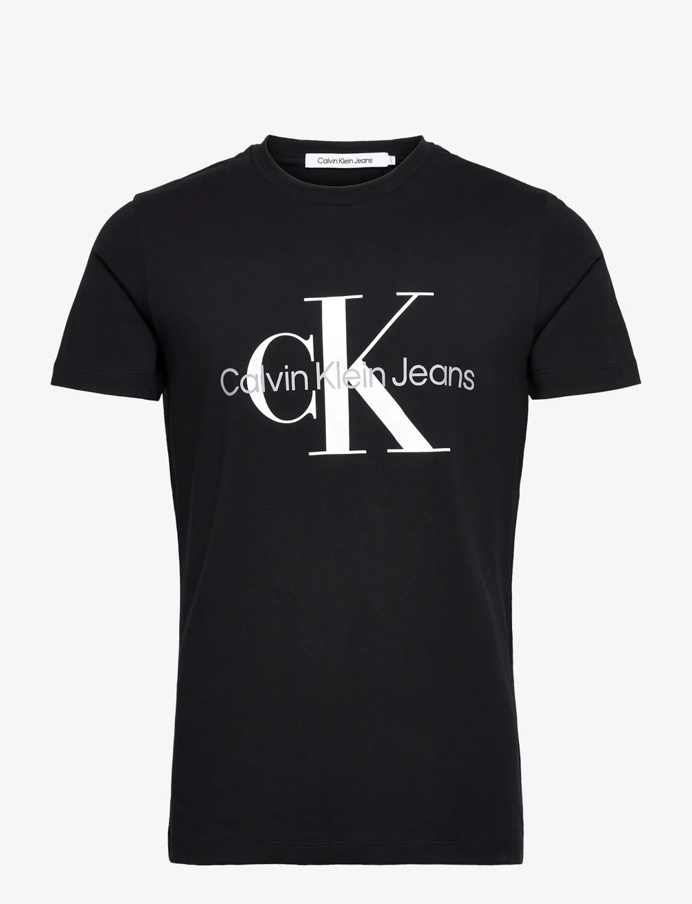 Calvin Klein Jeans - CORE MONOLOGO SLIM TEE - kurzärmelig - ck black - 1