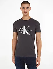 Calvin Klein Jeans - CORE MONOLOGO SLIM TEE - short-sleeved t-shirts - ck black - 0