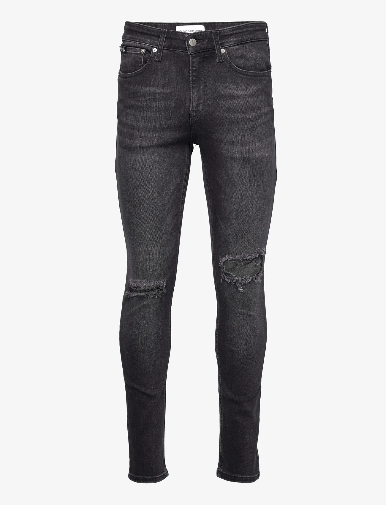 Calvin Klein Jeans - SKINNY - skinny jeans - denim black - 0