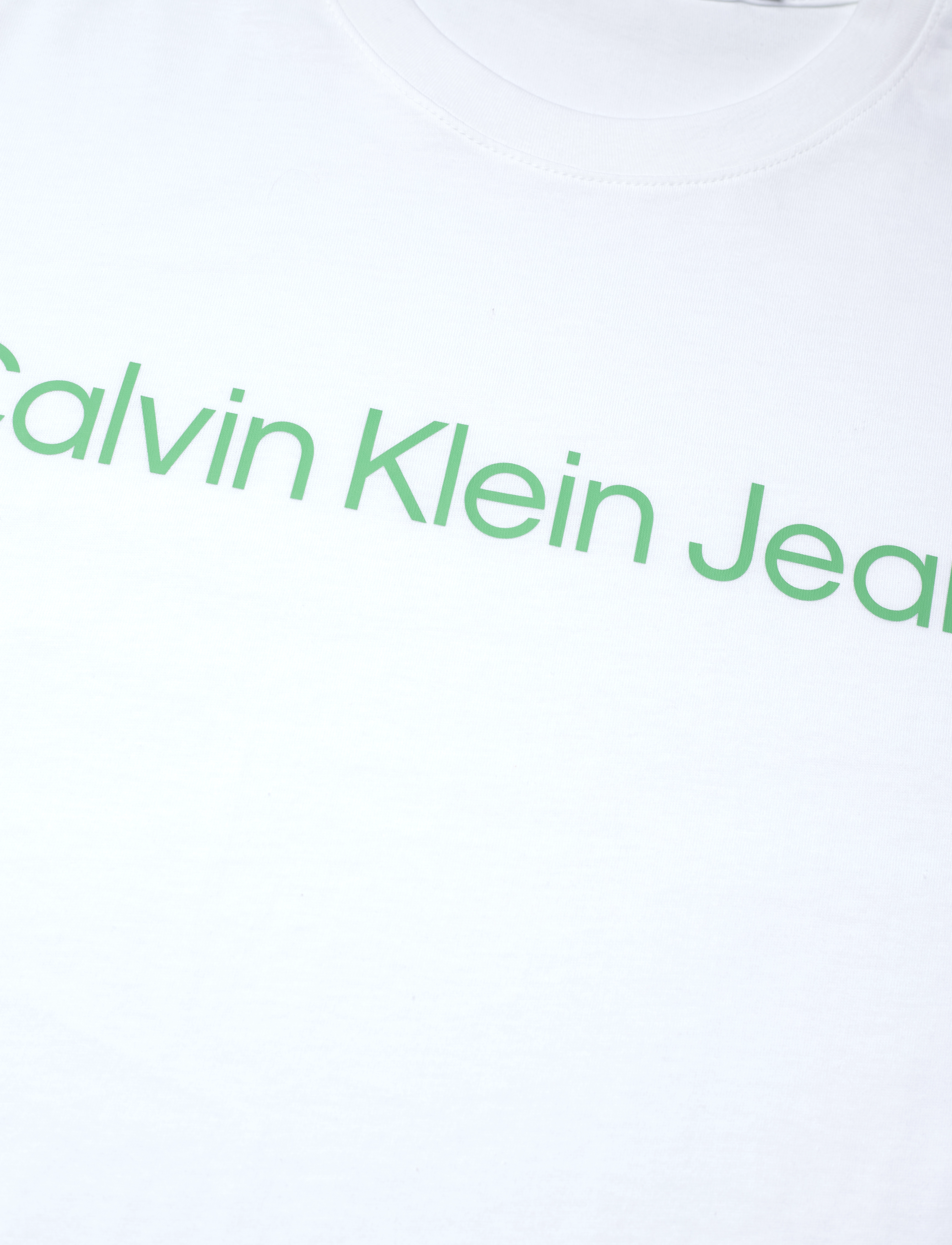 Calvin Klein Jeans - INSTITUTIONAL LOGO SLIM TEE - bright white - 2