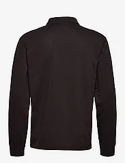 Calvin Klein Jeans - LOGO JACQUARD LS POLO - polo marškinėliai ilgomis rankovėmis - ck black - 1