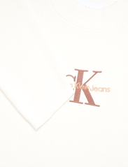 Calvin Klein Jeans - MONOLOGO SWEATER - megzti laisvalaikio drabužiai - ivory - 2