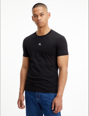 Calvin Klein Jeans - MICRO MONOLOGO TEE - basic t-shirts - ck black - 2