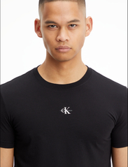 Calvin Klein Jeans - MICRO MONOLOGO TEE - basic t-shirts - ck black - 4