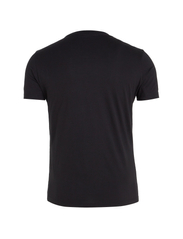 Calvin Klein Jeans - MICRO MONOLOGO TEE - basic t-shirts - ck black - 6