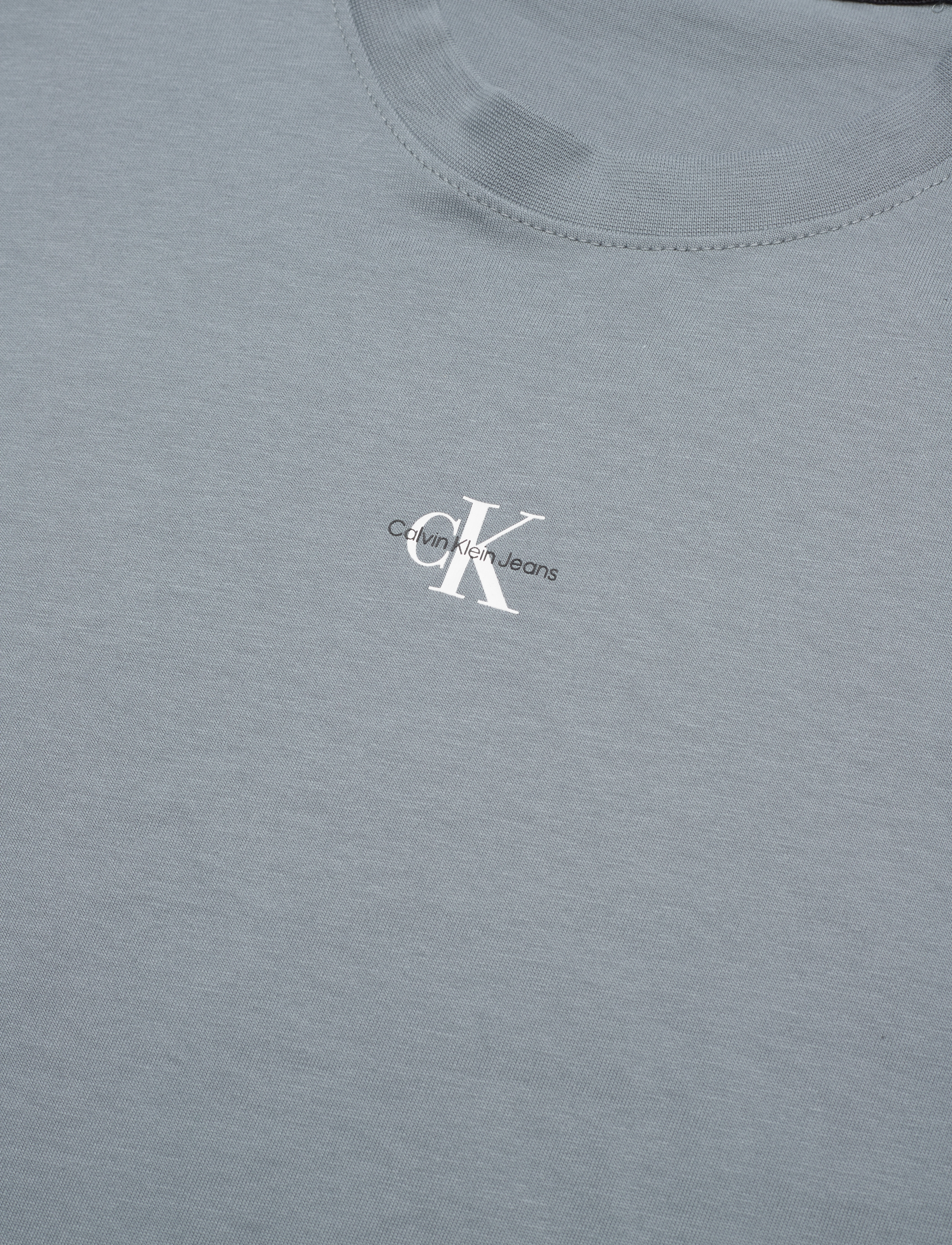 Calvin Klein Jeans - MICRO MONOLOGO TEE - overcast grey - 2