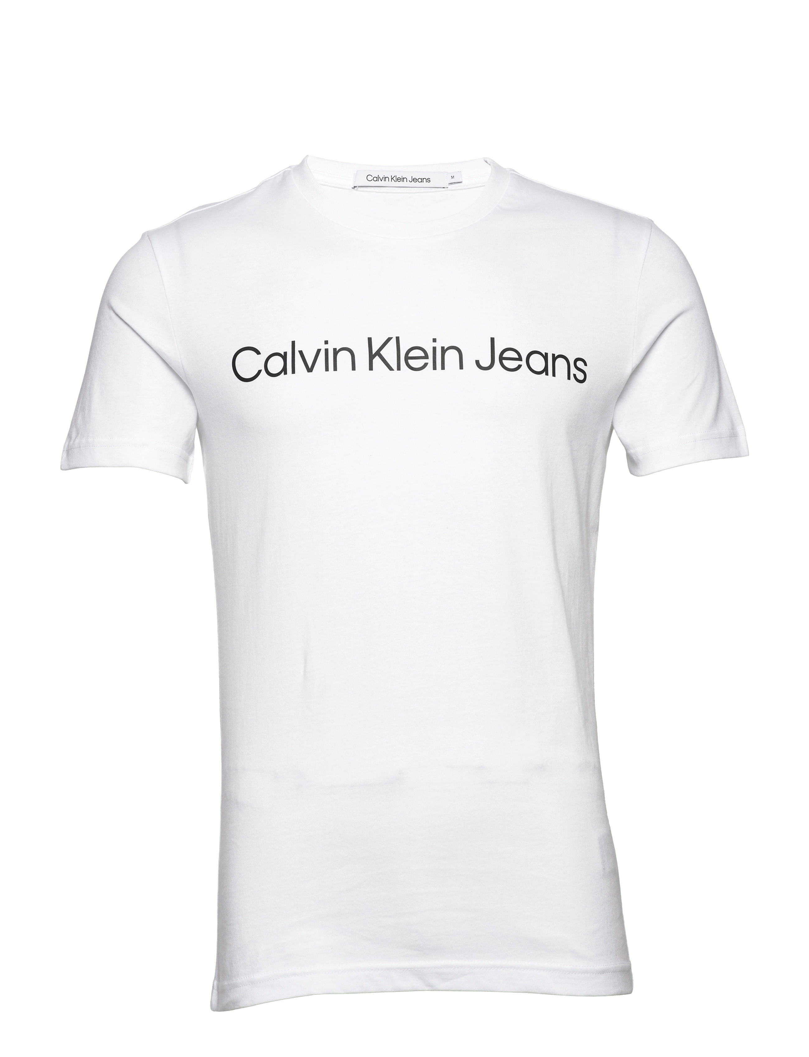 Calvin Klein Jeans CORE INSTITUTIONAL LOGO SLIM TEE - T-särgid - BRIGHT WHITE / white