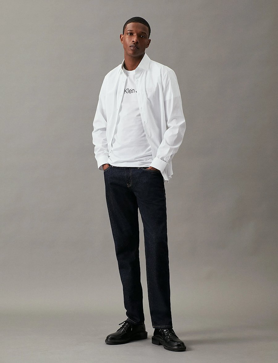 Calvin Klein Jeans - CORE INSTITUTIONAL LOGO SLIM TEE - kortærmede t-shirts - bright white - 3
