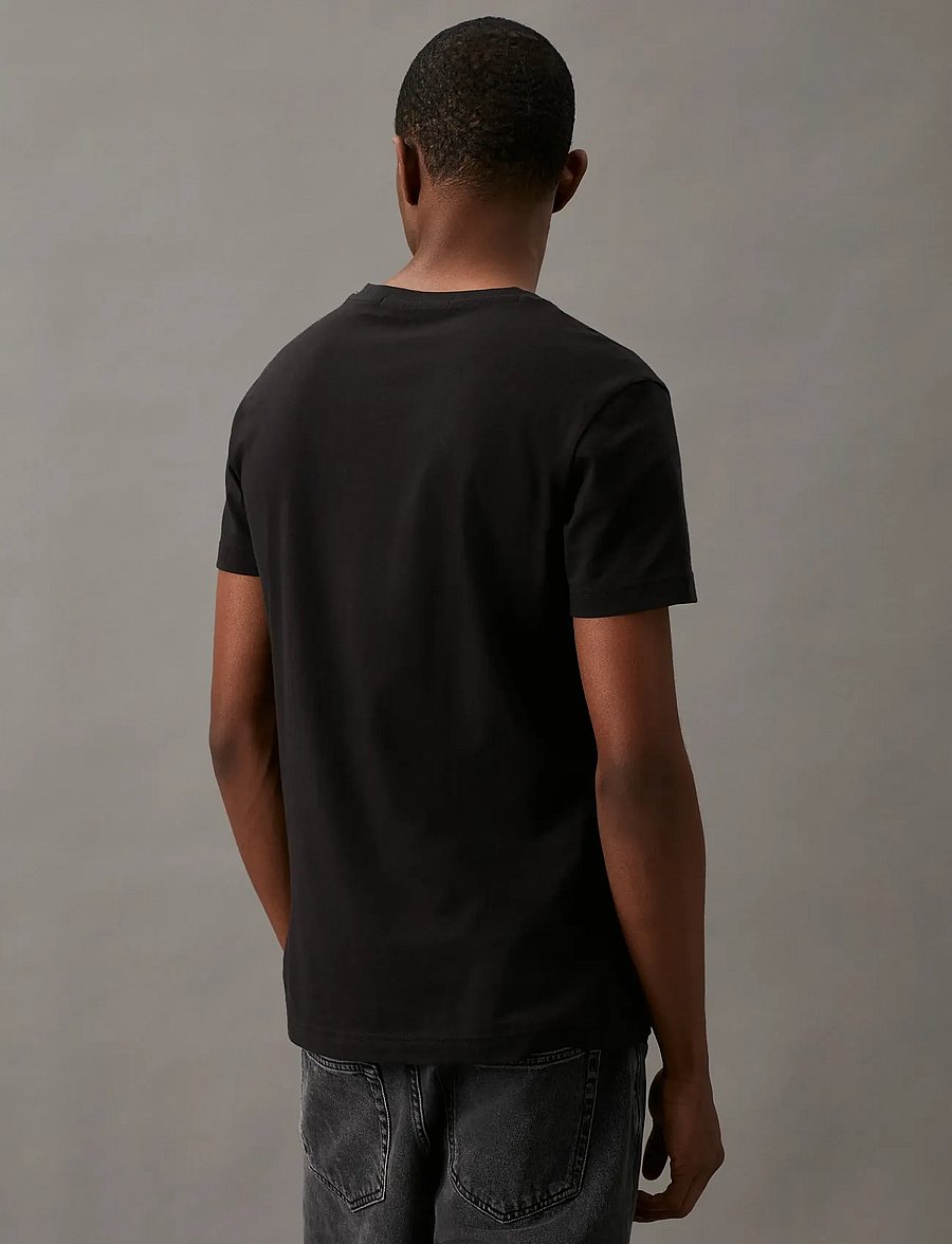 Calvin Klein Jeans - CORE INSTITUTIONAL LOGO SLIM TEE - kortærmede t-shirts - ck black - 3
