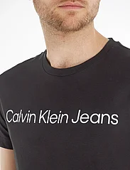 Calvin Klein Jeans - CORE INSTITUTIONAL LOGO SLIM TEE - lyhythihaiset - ck black - 4