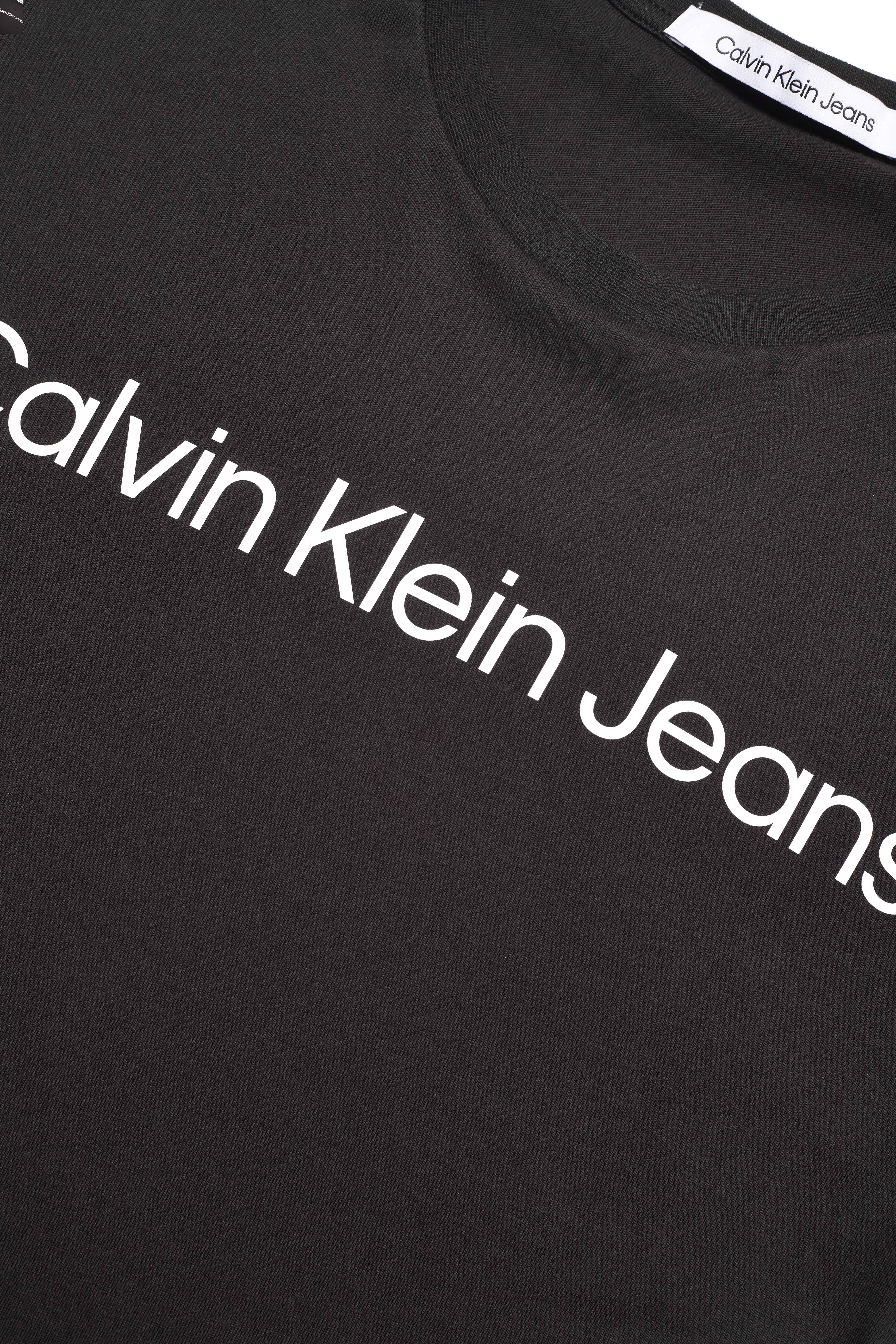 Calvin Klein Jeans - CORE INSTITUTIONAL LOGO SLIM TEE - kortærmede t-shirts - ck black - 5