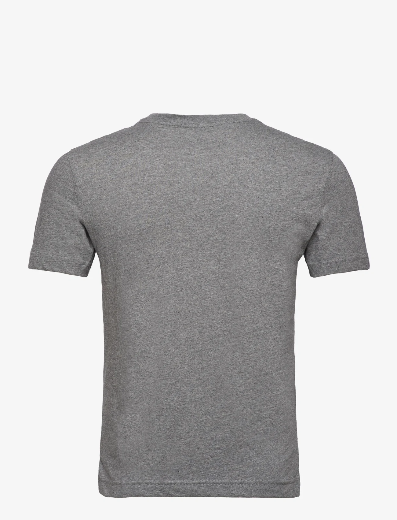 Calvin Klein Jeans - CORE INSTITUTIONAL LOGO SLIM TEE - short-sleeved t-shirts - mid grey heather - 1