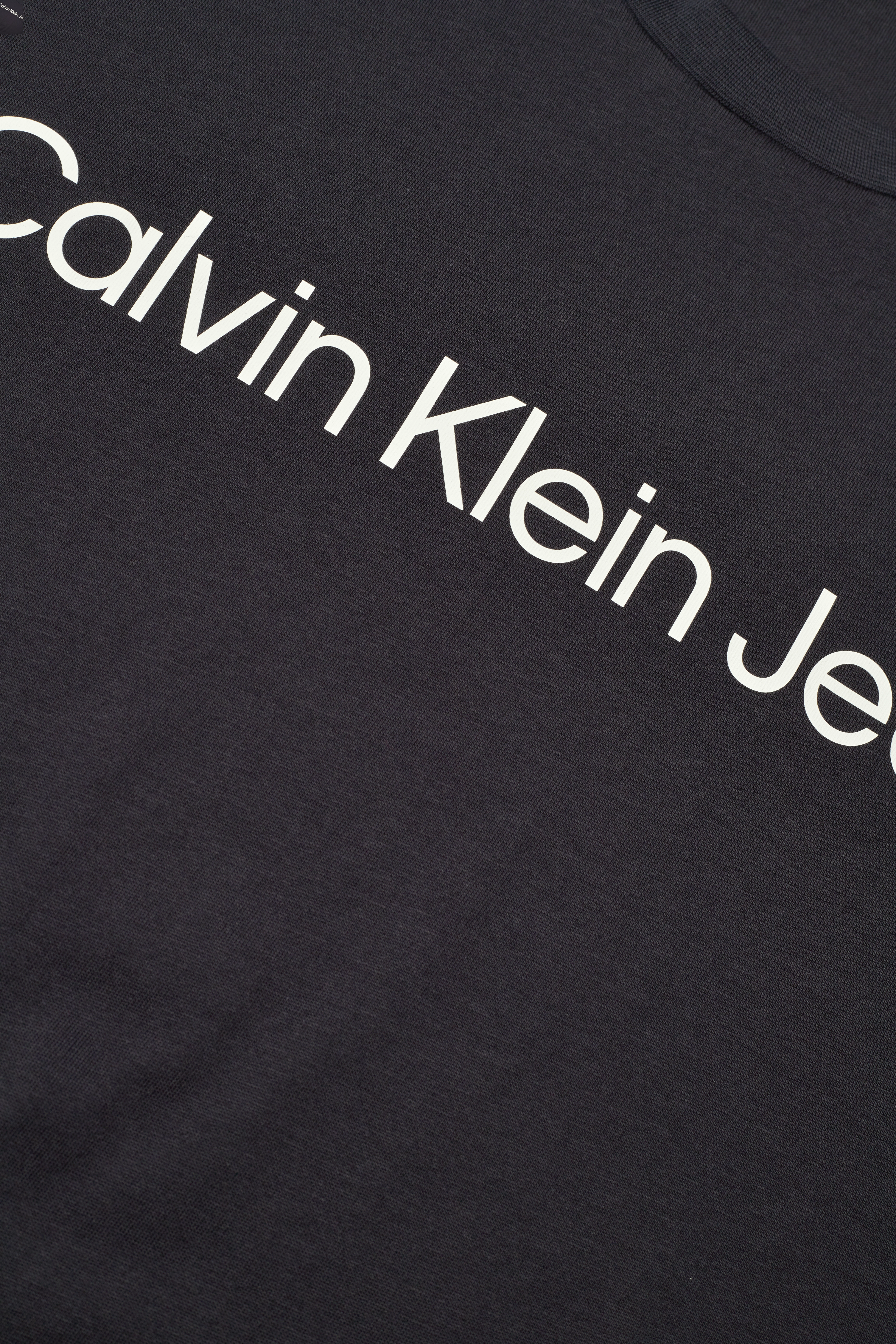Calvin Klein Jeans - CORE INSTITUTIONAL LOGO SLIM TEE - short-sleeved t-shirts - night sky - 2