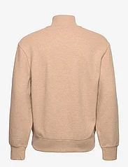 Calvin Klein Jeans - MONOLOGO WAFFLE HALF ZIP HWK - sweatshirts - travertine heather - 1