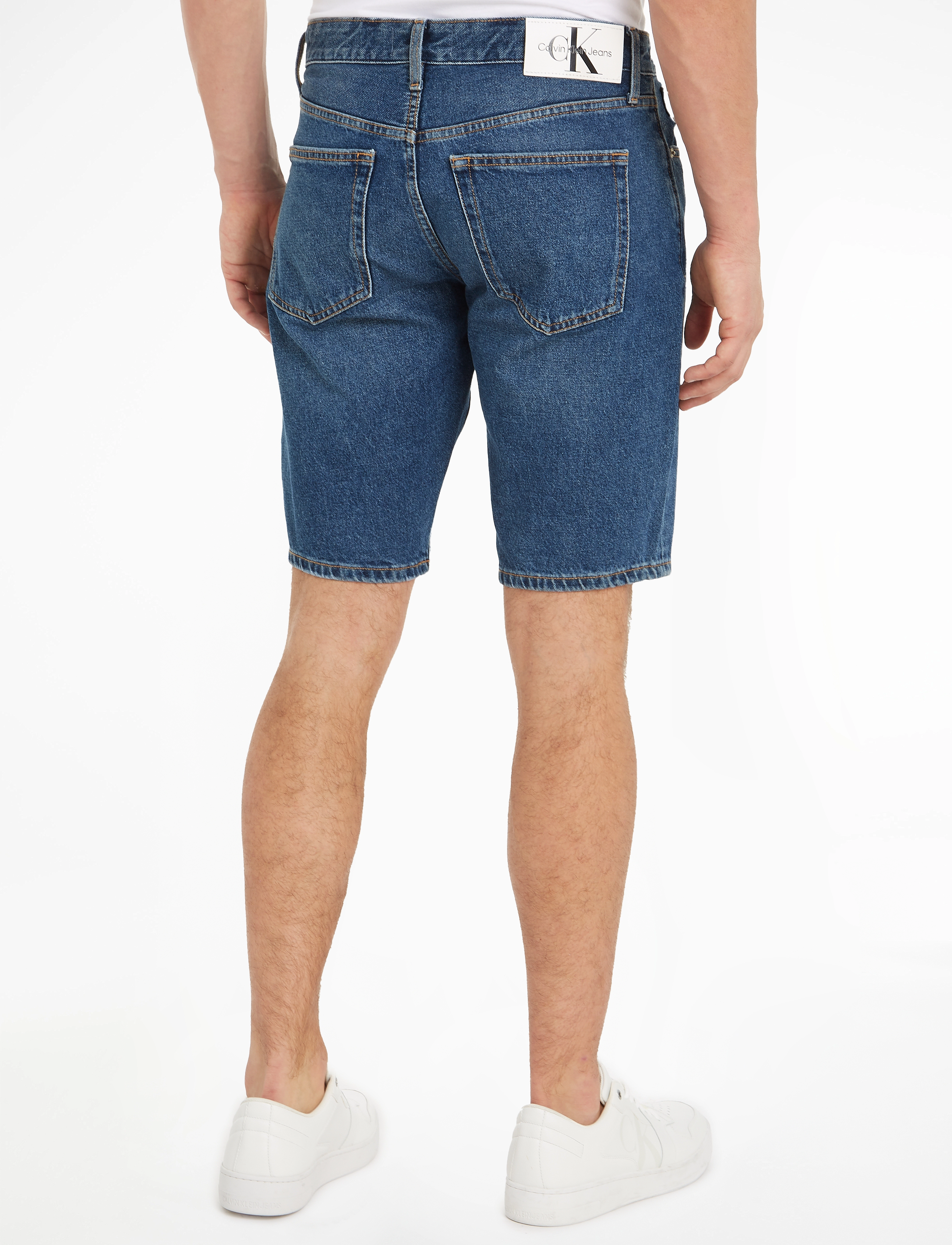 Calvin Klein Jeans - REGULAR SHORT - denim medium - 3