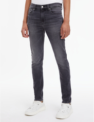 Calvin Klein Jeans - SLIM TAPER - denim black - 1