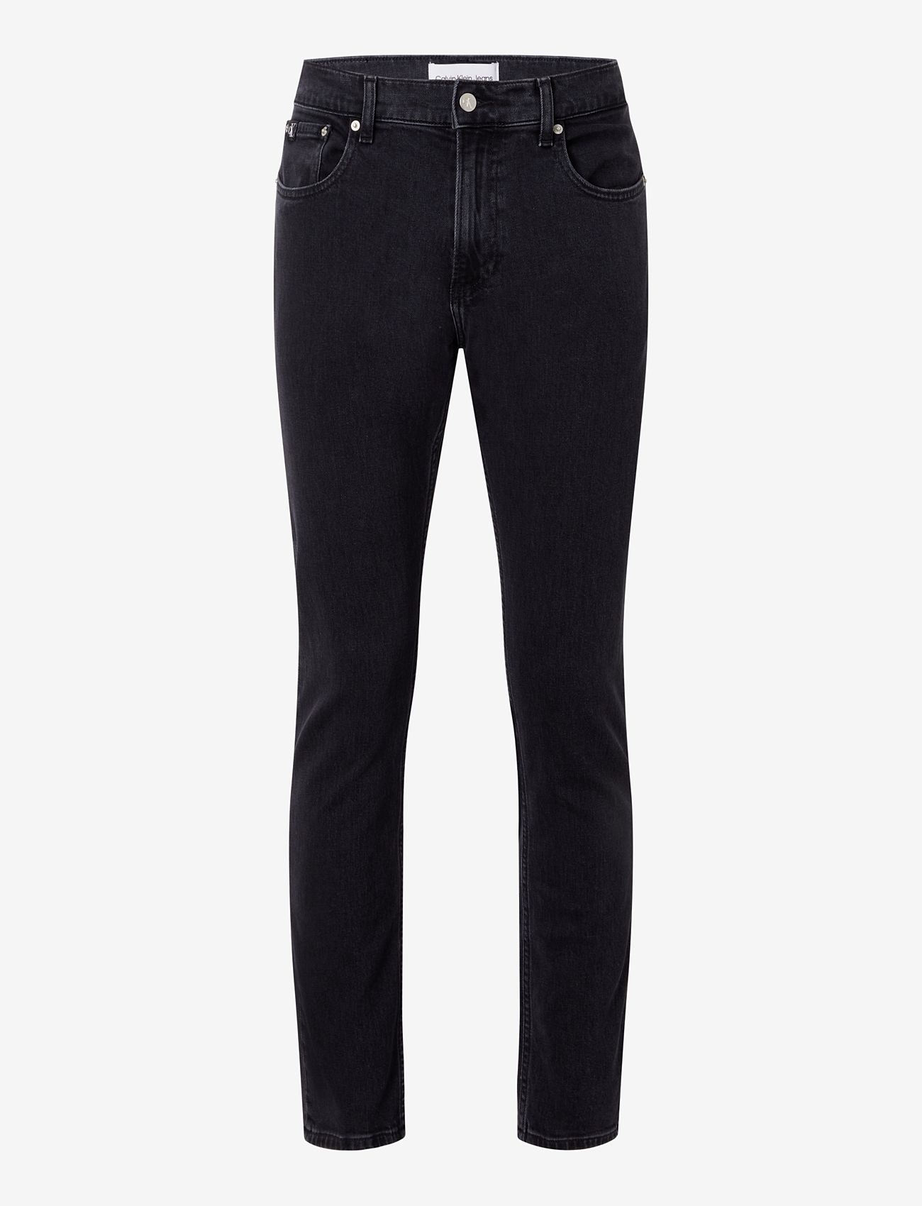 Calvin Klein Jeans - AUTHENTIC STRAIGHT - regular jeans - denim black - 0