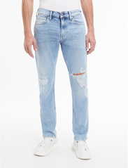 Calvin Klein Jeans - SLIM - džinsa bikses ar tievām starām - denim light - 2